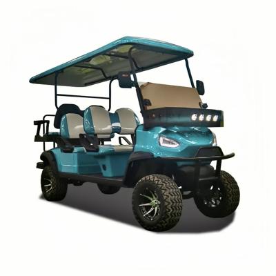 China Cheap New Energy 6 Seat Global Head Golf Golf Carts Electric Guided Golf Cart Export Carts Overseas On Sale for sale