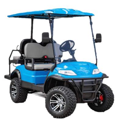 China Golf set new four-seat golf cart electric golf cart with sun visors and tempered glass from Chinese factories is in hot sale for sale