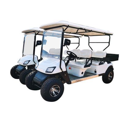 China Golf Place Lithium Battery Solar Panel 4 Seats Removed Electric Golf Cart Buggy As Strong As 4x4 Golf Cart for sale