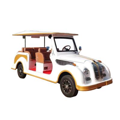 China Golf Set New Custom 8 Seats Electric Sightseeing Car Amusement Park Classic Electric Sightseeing Car China Factory 8 sets for sale