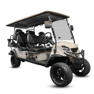 China 2022 4 6 Golf Place Wheel Golf Buggy Utility Vehicle Seater Club Car Cheap Powerful Electric Golf Carts for sale