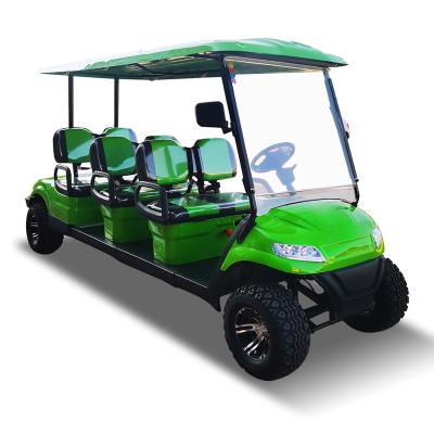 China CE 2023 6 Seater Electric Golf Place Scooter Club Car Golf Cart Low Price And High Quality With Lithium Battery Can Customized for sale