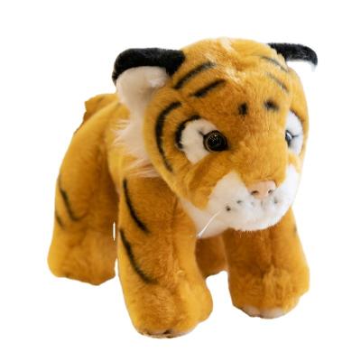 China Wholesale Custom Plush Toy Tiger Pillow Stuffed Animal Cushion Lying Soft Doll Gift for Kids Plush Tiger Toys for sale