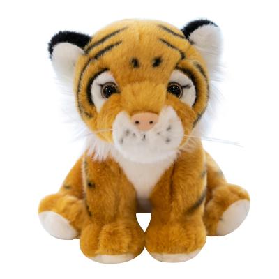 China OEM Realistic Cheap Custom Stuffed Animal Tiger Doll Dropship Soft Plush Toy for sale