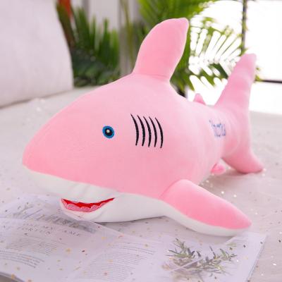 China Fasion Promotional Cheap Sea World Plush Shark Toy For Kids Colorful Cartoon Soft Plush Toy Shark for sale