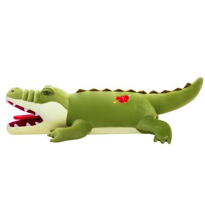 China Fasion Simulation Crocodile Stuffed Crocodile Animal Stuffed Plush Toy Crocodile Toy For Children for sale