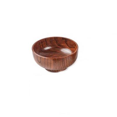 China Modern Home Essentials & Beyond Natural Round Wooden Bowls for Soup, Side dish, Salad Dressing, Dip Sauce, Nuts, Candy, Fruits for sale