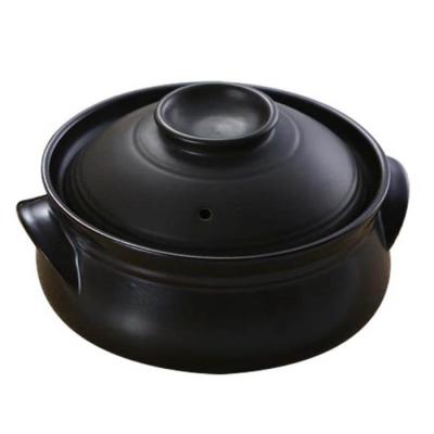 China KOREAN Korean Stone Bowl Cooking Clay Pots,Porcelain Korean Stone Pot with lid  for Cooking for sale