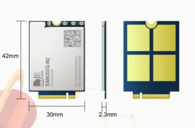 China SIM8202E-M2 SIM8202G-M2 Módulo HSPA+ multibanda 5G NR LTE-FDD LTE-TDD que admite R15 5G NSA/SA hasta 2,4 Gbps de velocidad de datos en venta