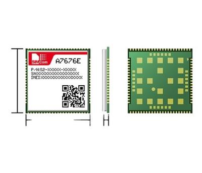 China Dispositivos IoT 4G Iot Module A7676E-LASE Simcom CAT1 Modulo sem fio 4G à venda