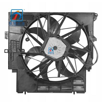 China Brand New Automotive Cooling System Aftermarket X3 F25 Engine Radiator Fan Assembly 17427601176 for sale