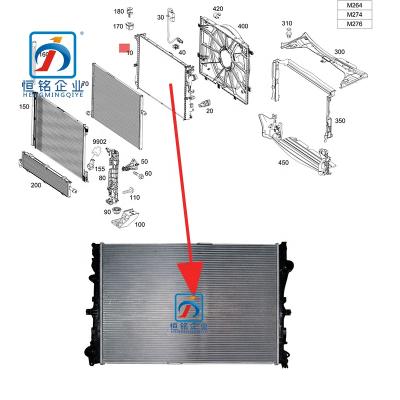 China New C300 C400 4MATIC C450 Radiator Aluminum Water Cooler For C Class W205 0995002103 for sale