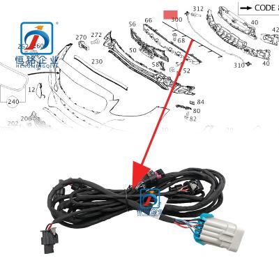 China Automotive Spare Parts W205 Front Bumper Parking Sensor Wiring 2055406435 For Mercedes Benz C Class for sale