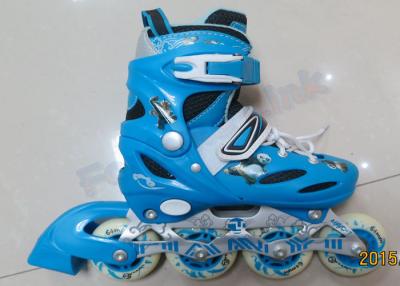 China Blue Ladies Inline Roller Skates Indoor Outdoor Skating Equipment Skate Shoes with Wheels for sale