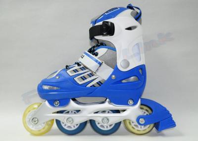 China Aluminum Frame Stable Inline Skating Shoes For Children , Boy Roller Blades Skates for sale