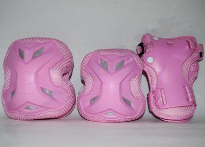 China Engranaje protector del Rollerblade rosado fuerte de los PP Shell para el equipo patinador de la protección de las muchachas y de los muchachos en venta