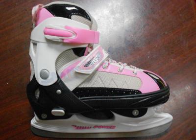 China Girls High Impact Cold-proof Nylon Ice Skating Shoes For Beginner with Stainless Steel Blade for sale