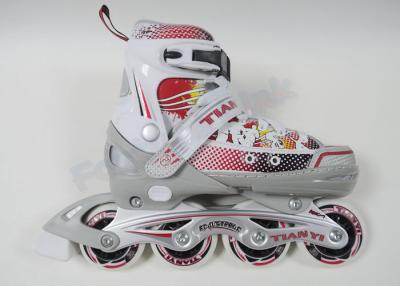 China 4 PU Wheels Custom Inline Skating Shoes Lightweight and Easy Control for Kids for sale