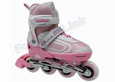 China Stable Inline Roller Hockey Skates Kids Rollerblades With Aluminum Frame for sale