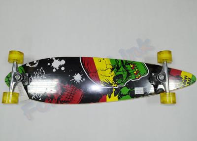 China Van de de Kinderen de Canadese Esdoorn van de vissenvorm 7ply Houten Skateboards met Aluminiumvrachtwagen Te koop