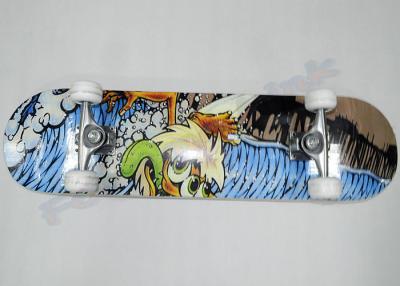 China De vleet scheept het Chinese van de het Kussen Dubbele Schop van pvc van Esdoorn Houten Skateboards Concave Skateboard in Te koop