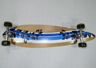 Κίνα Ξύλινα σαφή Skateboards σφενδάμνου παιδιών σταθερά με το μαξιλάρι PVC/το φορτηγό αργιλίου προς πώληση