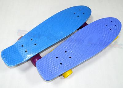 China Smooth Cruise Retro PP Plastic Fish Skateboards With Alum Truck For Kids Beginners 22.5