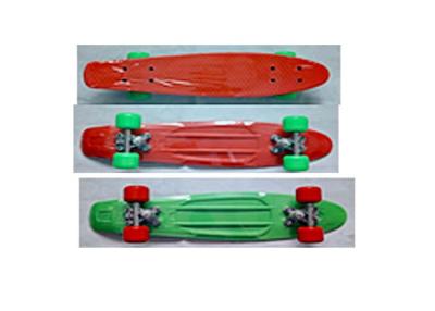 Κίνα Πλαστικό Skateboard μορφής ψαριών ροδών PVC συνήθειας με το φορτηγό 22.5 αργιλίου» * 6» προς πώληση