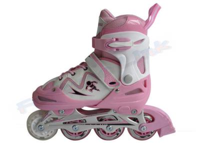 China Four Wheel Adjustable Quad Roller Skates For Children and Kids , Girls Roller Skating Shoes for sale