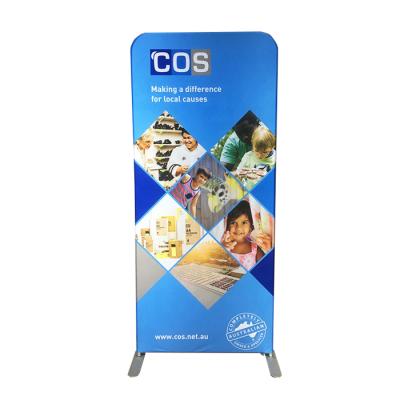 China Advertising Portable Frame EZ Tension Fabric Aluminum Tube Display Banner Stand for sale