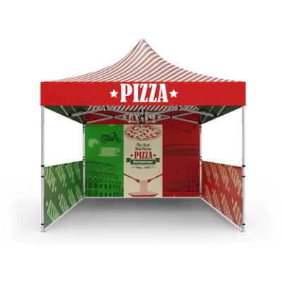 China 3x3m Display Promotional Event Outdoor Cheap Advertising Tent Easy Pop Up Tent Canopy Outdoor Sports Gazebo Trade Show Custom Printed Tent for sale