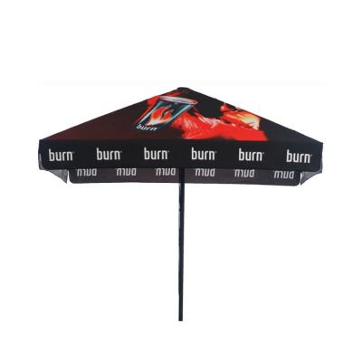 China Wholesale Custom Printed Outdoor Furniture Folding Advertising Garden Aluminum Umbrella for sale