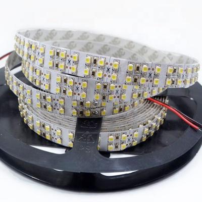 China Home high light 240led double row line led strip with 2835smd 240leds 12v 24v flexible led strip for venue room lighting for sale