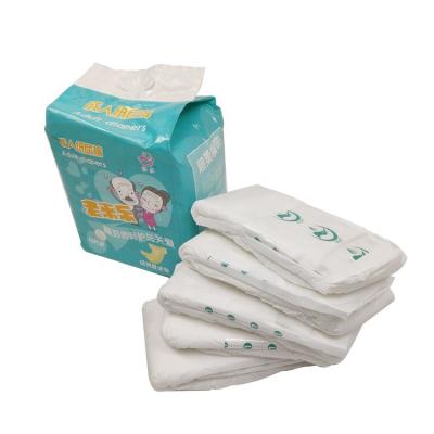 China OEM Factory Plain Weave Super Absorbent Disposable Adult Diapers 80x65cm for sale