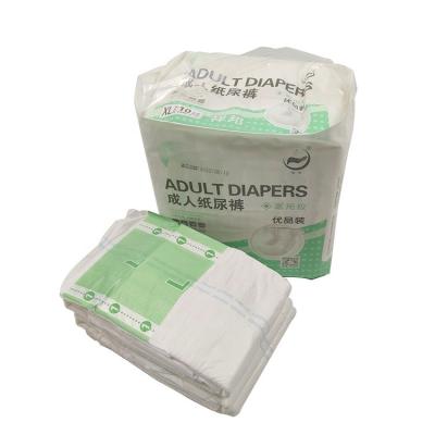 China Plain Weave Sleepy Disposable Incontinence Diaper Adult Manufacturer for sale