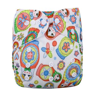 China OEM Printed Wholesale Washable Absorbency In Balls Suppliers Baby Diapers Changing Pad Cloth Diaper Reusable Diapers for sale