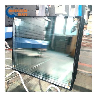 China Modern hot sale good low price E tempered glass manufacturers insulated double pane glazing IGU glass for sale