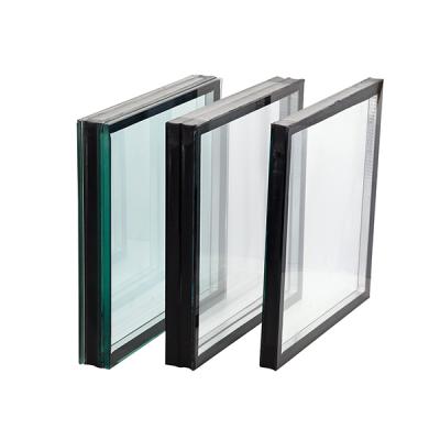 China Modern Hot Sale Various 9A 12A 16A Factory Office Building Double Glazing Heat Insulated Low E Glass for sale