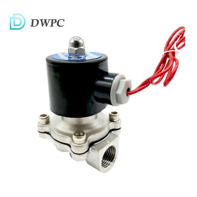 China Machinery Repair Shops 2S160-15 G1/2 Solenoid Valve Stainless Steel Valve 21mm Water Valve for sale