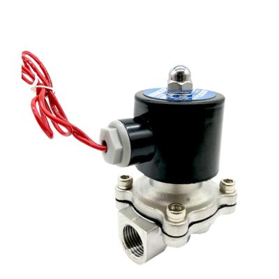 China Machinery Repair Shops 2S Series 2 Position 2 Stainless Steel Left Diaphragm Solenoid Pneumatic Water Drain Valve 2S160-15 for sale