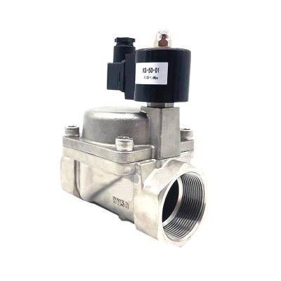 China Steel Type High Temperature Air Water Machinery Repair Shops KS-50-D1 Valve Steam Solenoid Valve for sale