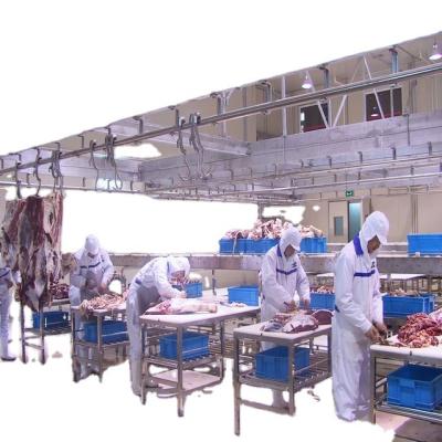 China Customized Slaughtering Line Bull Slaughterhouse Equipment With Halal Style Slaughtering Machinery Line for sale