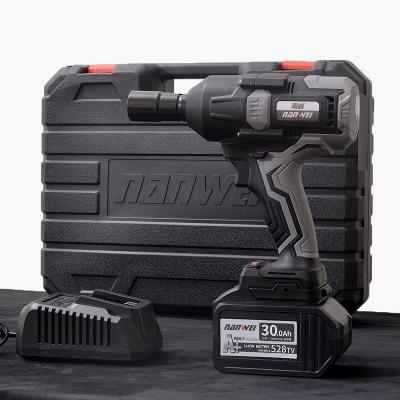 China High Torque 1080Nm Impact Power Brushless Cordless Electric Wrenches Multifunctional Heavy Duty Electric Wrench Machine for sale