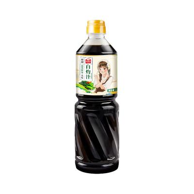 Chine Sauce de soja noire en bouteille chinoise Sauce de soja légère assaisonnement 1L OEM à vendre