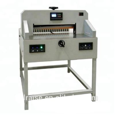 China Factory TE07 Durable Programmable Electric Paper Trimmer Cutter Paper Cutting Machine for sale