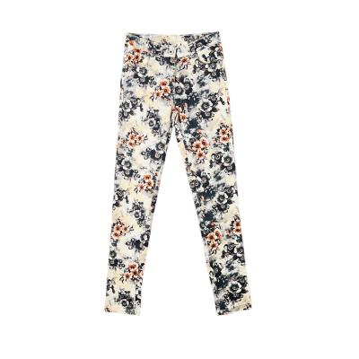 China Vintage Custom Printing Pattern Logo Cotton Polyester Fashion Streetwear Anti-pilling Girls Loose Pants With Pockets for sale