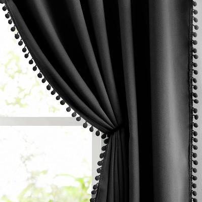 China Modern Gray Curtains For Bedroom Pencil Pleat Blackout Noise Reduction Window Drapes Energy Efficient Thermal Insulated Living Room for sale