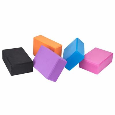 China Hot Yoga Pilate Yoga Factory Price Logo Customized High Density EVA Foam Yoga Block for sale