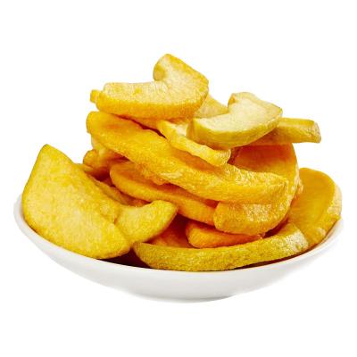 China Low Fat Freeze Dried Crunchy Yellow Peach for sale