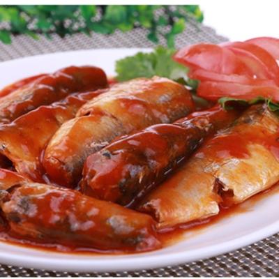 China Factory Price Canned Good Quality Canned Sardine In Tomato Sauce 155g 425g For Africa Market for sale